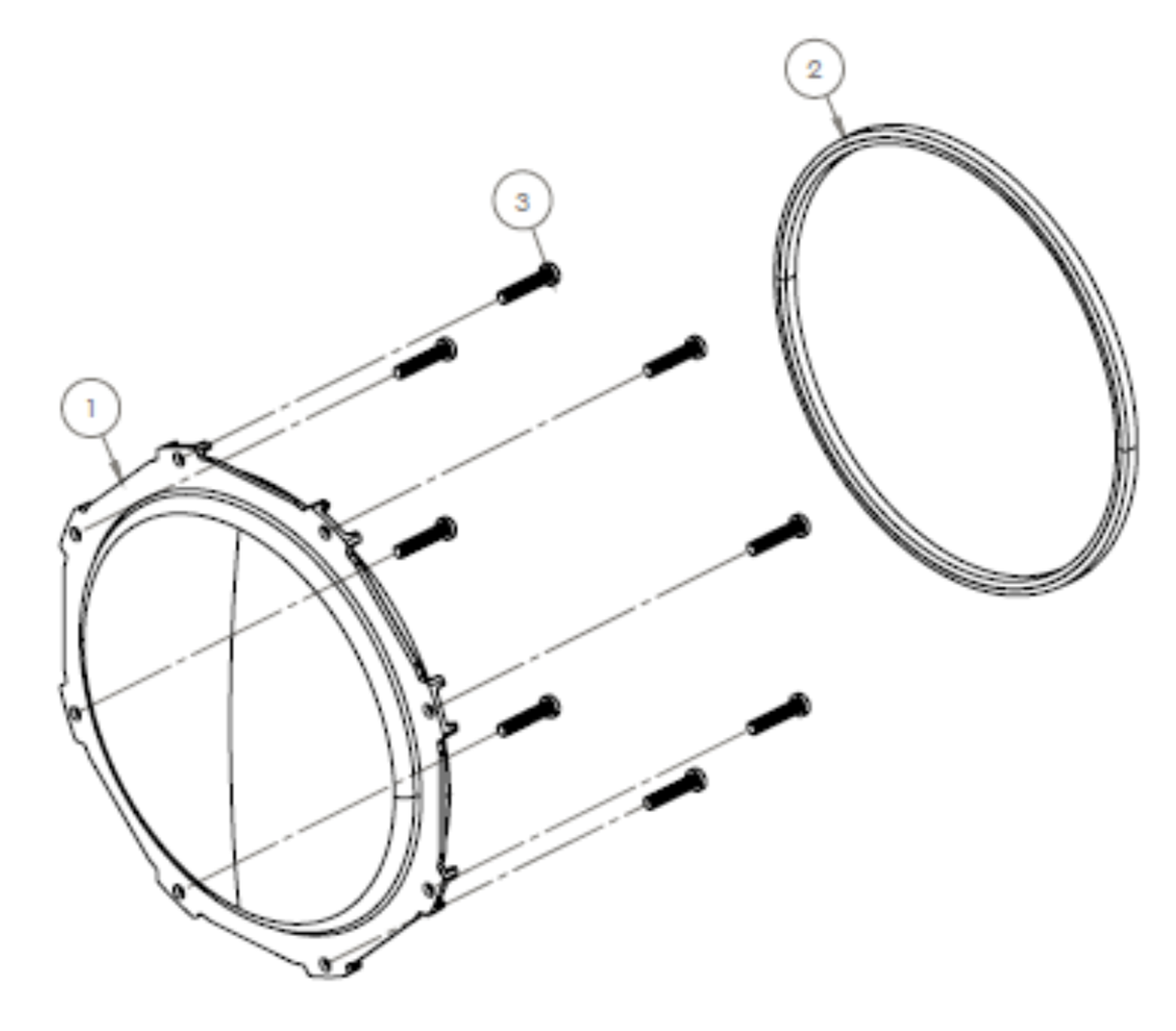 D18 Narrow Symmetric lens kit