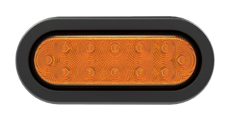 61-001-1  Oval 24V Amber Turn  1706A
