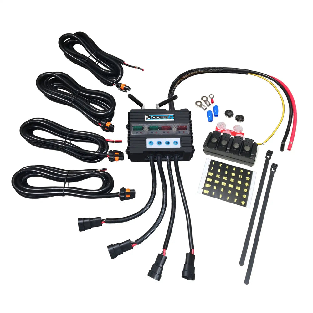 TRIGGER 4 PLUS Wireless Accessory Control System COMBO KIT – Jeep JK ...