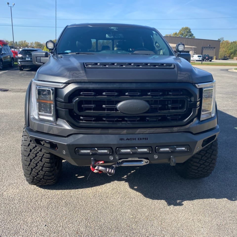 V12 Black 4300 eLumen 12" Hyperion Series Light Bar