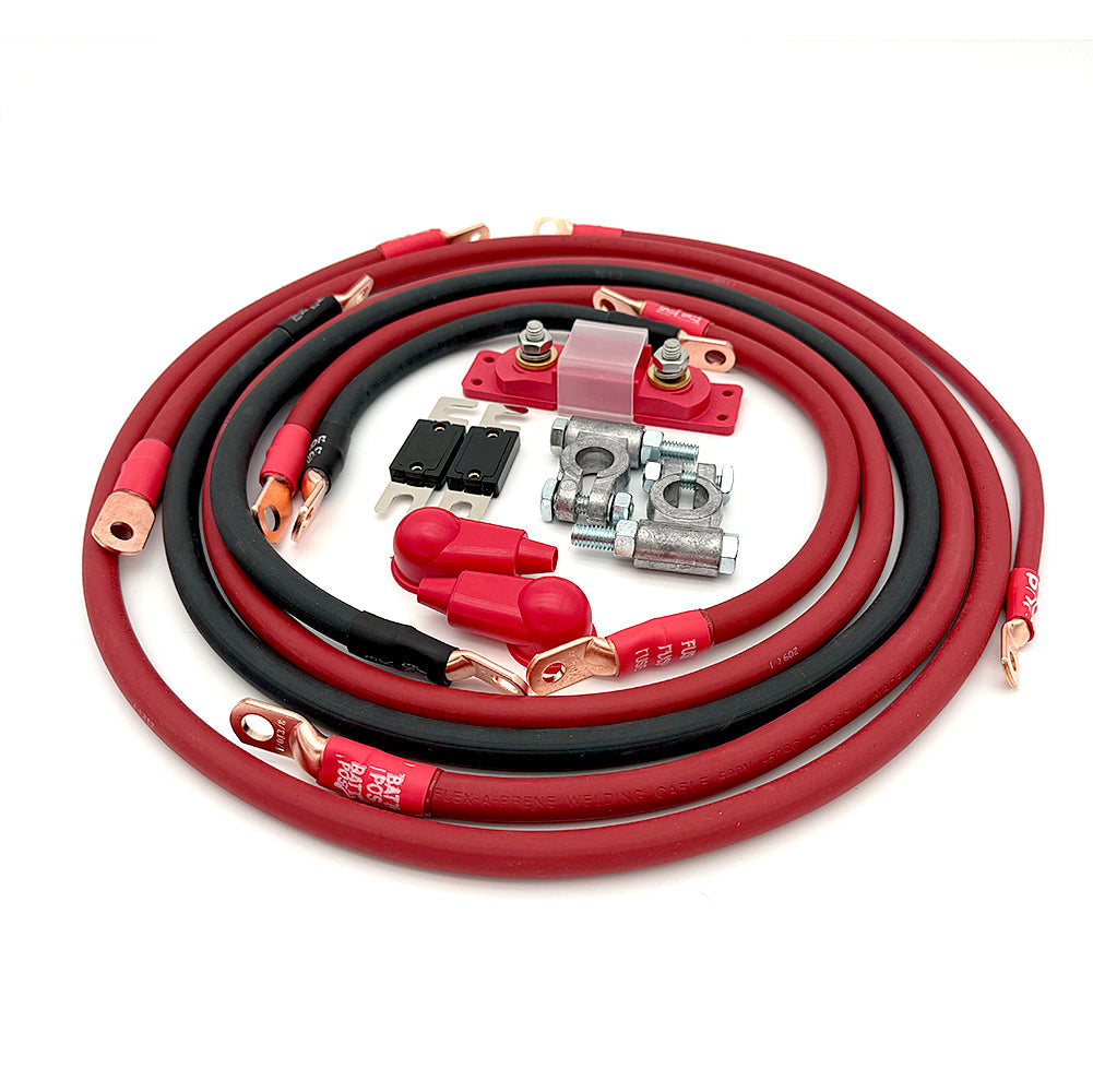 Toyota Tundra Big 7 Battery Cable Kit (Gen 2 - 2007-2022)