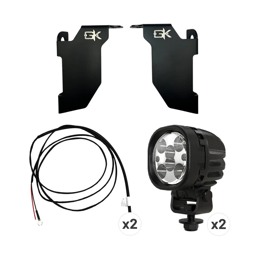 Ford Raptor Steerable Knuckle Spot Light Complete Kit (10-14)