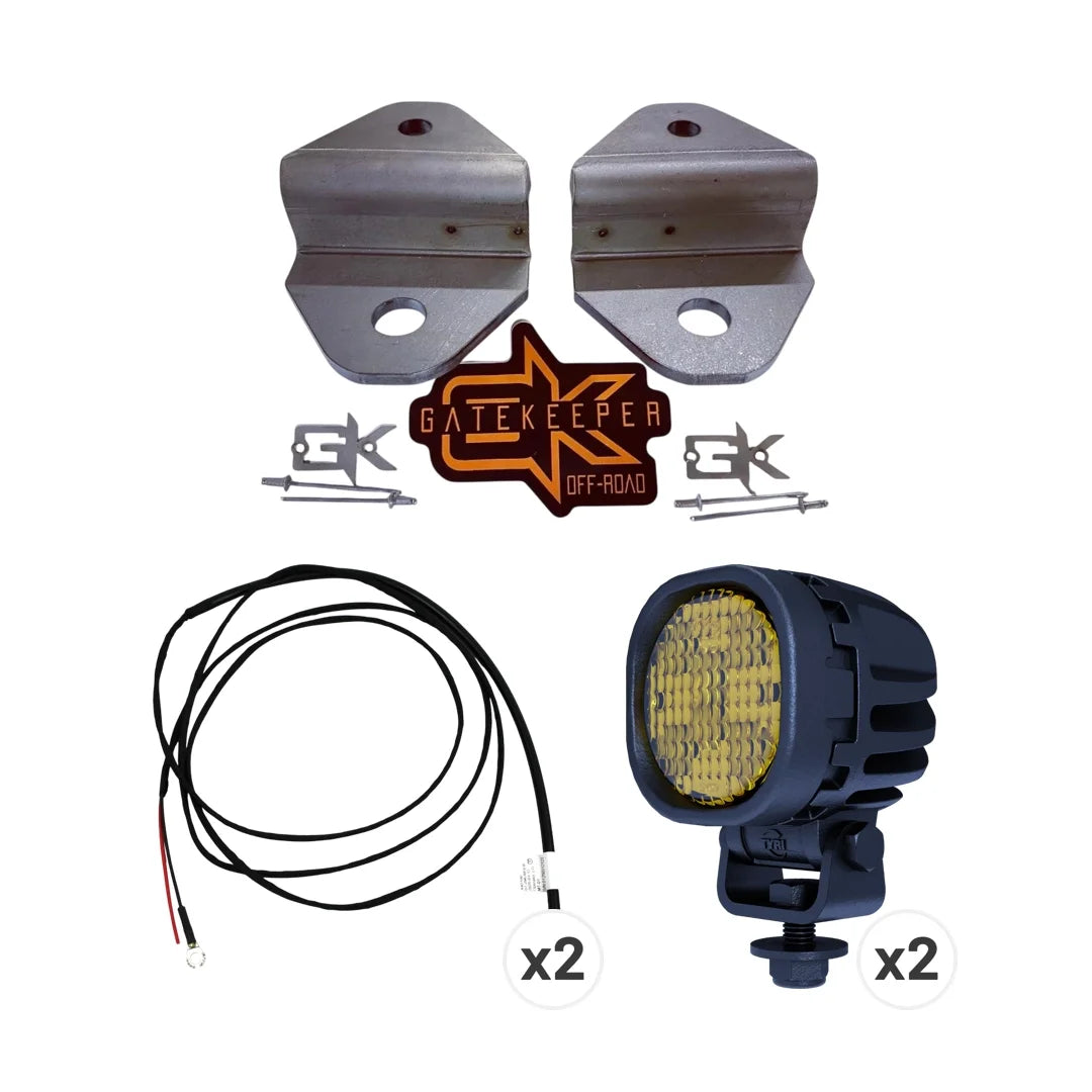 Universal DIY Steerable Yellow Light Kit Complete