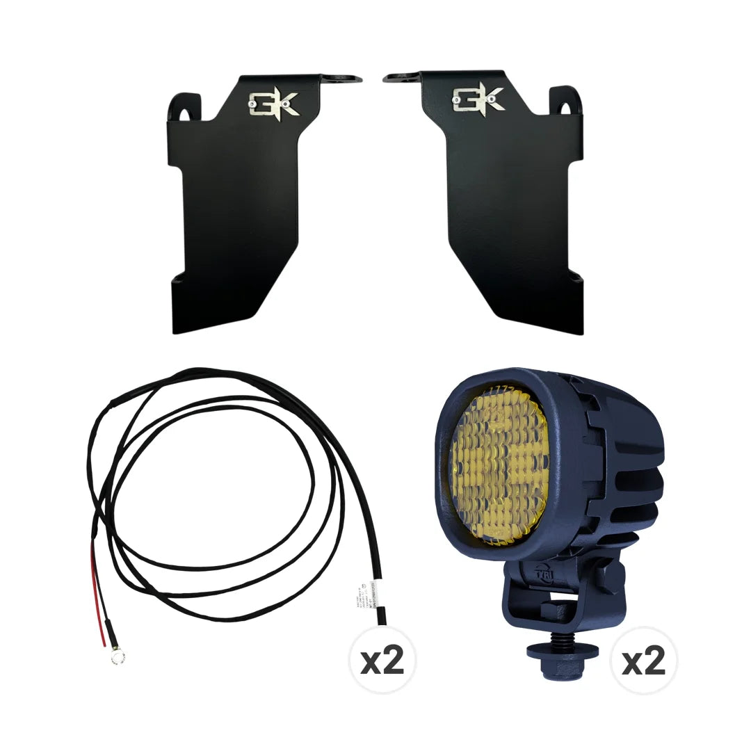 Ford Raptor Steerable Knuckle Yellow Light Complete Kit (10-14)
