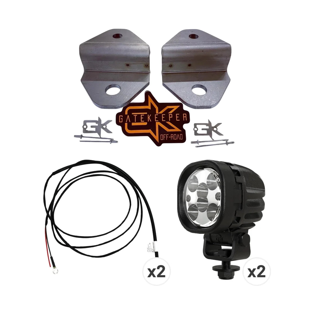 Universal DIY Steerable Spot Light Kit Complete