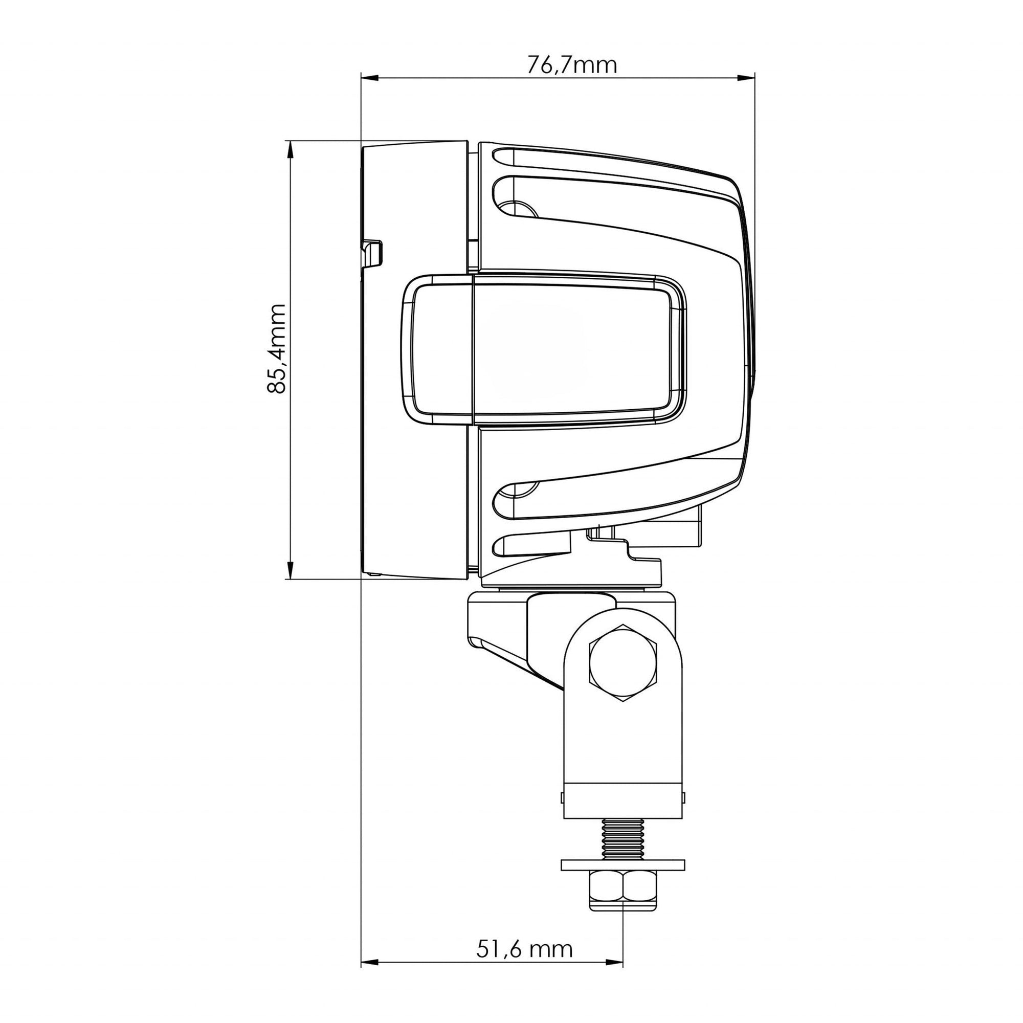 D8 Swivel Pair With Wiring Harnesses